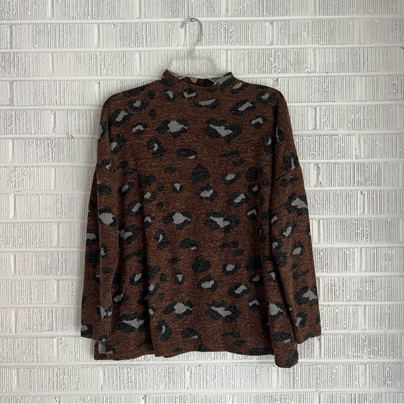 Cherish Tops - Cherish | Leopard Sweater Longsleeve